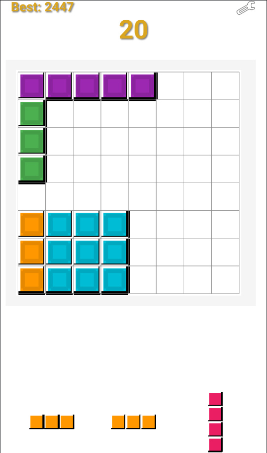 Pantalla juego móviles